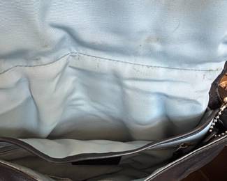 Coach Soho Black Leather Buckle Shoulder Bag