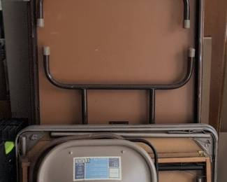 Vintage Samsonite Folding Table and Chairs Set