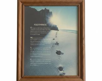 Colorado Artists at Castle Rock Art Prints and Framed "Footprints" Poem Art