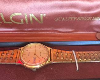 Assorted Costume Jewelry and Citizen & Elgin Quartz Watches