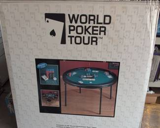 World Poker Tour 48" Round Poker Table