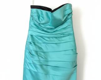 Bill Levkoff Strapless Ruched Cocktail Dress