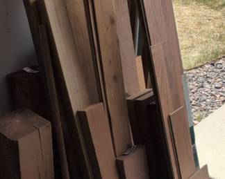 Assorted Lumber and Building Materials
