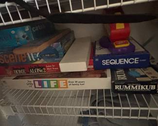 Assorted Board Games Collection