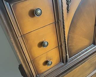 Art Deco Waterfall Dresser