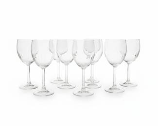 Waterford Crystal Champagne Flutes, Wheat Design, Set of Two