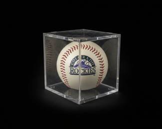 Colorado Rockies Inaugural Year Baseball 1993
