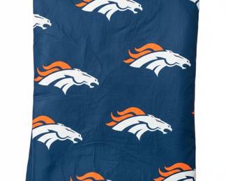Denver Broncos Merchandise Assortment with Holiday Textiles