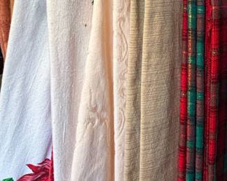 Denver Broncos Merchandise Assortment with Holiday Textiles