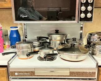 Vintage Revere Cookware.