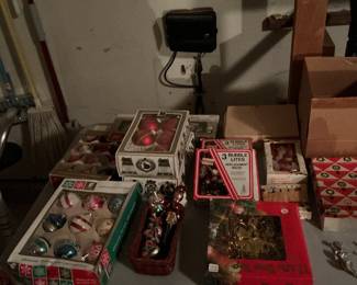 Vintage Christmas Decorations 