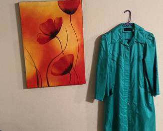 Vintage long trench.