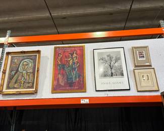 "The Candle" by Irving Amen, 1966 Metropolitan Opera Opening Litho, Ansel Adams Poster