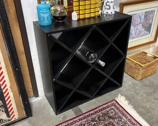 Black Wine rack