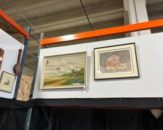 "Flying Saucer", Gorman print