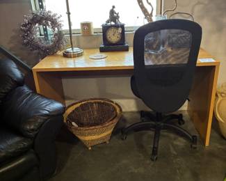 Computer Desk, Office Chair and accessories