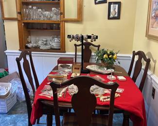 dinette, glassware, costume jewelry, sterling jewelry