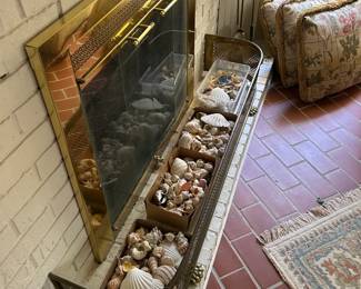 shells, brass fender, fp set