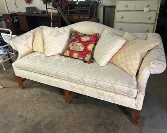 lovely camel back sofa