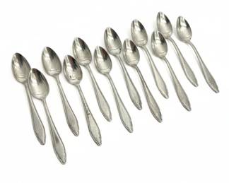International Silver Co. "Symphony" Pattern Teaspoons