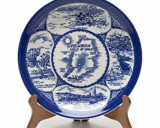 Grenada "Isle of Spice" Decorative Plate