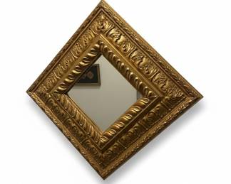 Ornate Gilt Wood Mirror