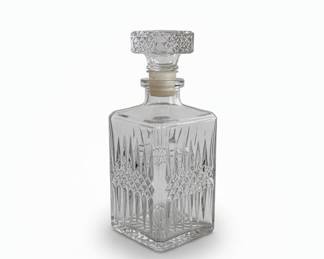 Bohemia Crystal Square Decanter with Stopper