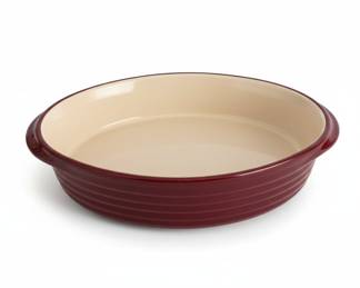 The Pampered Chef Family Heritage Stoneware Pie Plate
