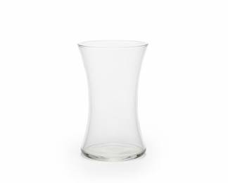Clear Glass Trumpet Vase