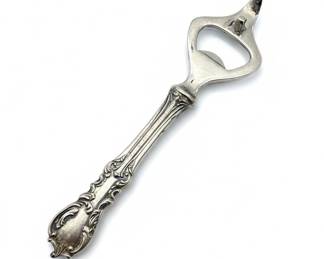 Birks Sterling Silver Ornate Bottle Opener
