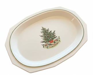 Pfaltzgraff "Christmas Heritage" Oval Serving Platter