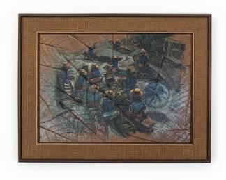 Maitree Juntropamai Leaf Painting