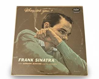 Frank Sinatra “Where Are You? “ Vinyl Record - First Pressing