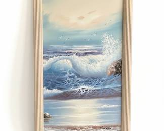 Seascape Oil Painting by Curran