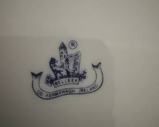 Belleek "An Irish Blessing" Decorative Plate