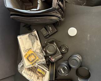 Nikon D3500 DSLR Camera with Nikon AF-S DX NIKKOR 18-55mm f/3.5-5.6G ED VR II Lens and Accessories