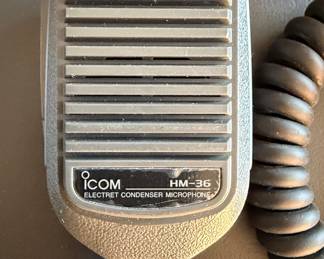 Icom HM-36 Electret Condenser Microphone