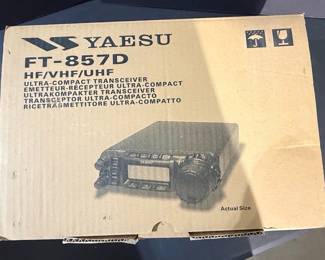 Yaesu FT-857D HF/VHF/UHF Ultra-Compact Transceiver