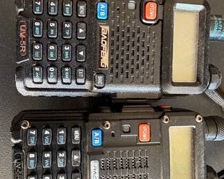 Baofeng UV-5R Two-Way Radios with Chargers