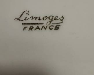 Limoges France Decorative Trinket Box with Courting Couple Scene