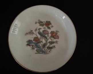 Wedgwood Kutani Crane Bone China Trinket Dish