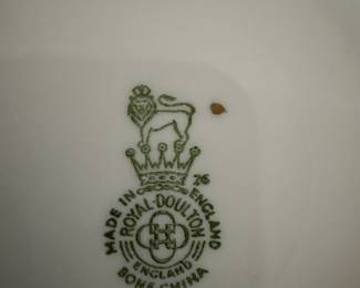 Royal Doulton Bone China Bowl with Floral Motif