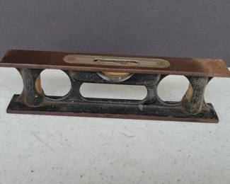 Vintage Stanley No. 36 Cast Iron Machinist Level