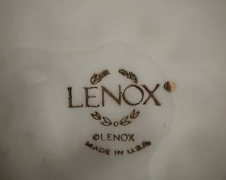 Lenox Heart Shaped Trinket Dish with Rose Motif