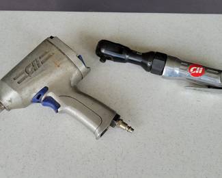 Chicago Pneumatic Air Ratchet and Impact Wrench Set