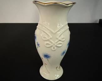 Lenox "Blue Flower" Porcelain Vase