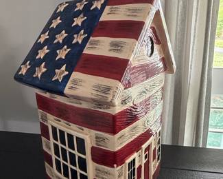 Sakura China Kimble "American Dream" Cookie Jar