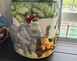 Ceramic Animal Cookie Jar