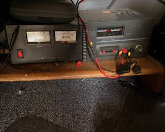 Yaesu FP-1030A Power Supply and Astron RS-20M Power Supply