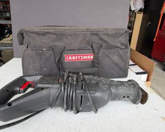 Craftsman Reciprocating Saw with Tool Bag
